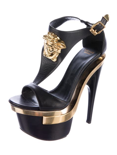 versace girls shoes|versace women's medusa shoes.